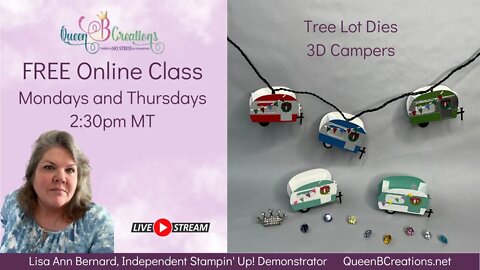 👑Tree Lot Dies - 3D Campers