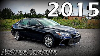 2015 Toyota Camry SE - Ultimate In-Depth Look