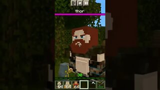 God of War Ragnarök no universo do minecraft ⛰ 🤯🤯🤯😱#minecraft #godofwar #shorts #viral #fypシ