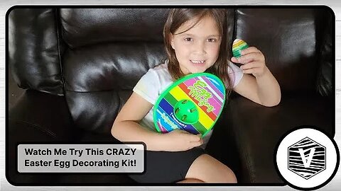 Watch Me Try This CRAZY Easter Egg Decorating Kit! - EggMazing by Shark Tank