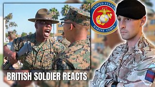 US Marine Corps Bootcamp (San Diego) Part 1 - British Soldier Reacts