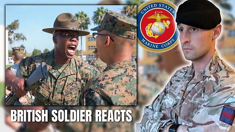 US Marine Corps Bootcamp (San Diego) Part 1 - British Soldier Reacts