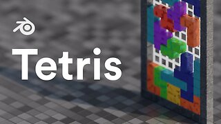 Creating a fun Tetris Animation in Blender 3D!