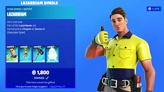 FORTNITE ITEM SHOP *NEW* LAZARBEAM SKIN IN FORTNITE! (FORTNITE ITEM SHOP LIVE)