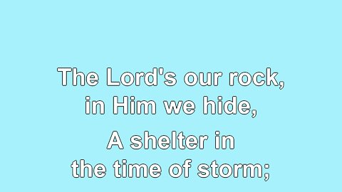 A Shelter in the Time of Storm Verse 1