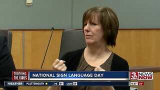 Sign language keeping citizens informed