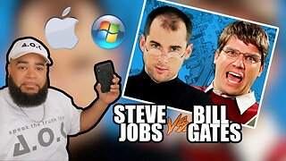 Steve Jobs vs Bill Gates. Epic Rap Battles of History & Behind The Scenes - {{ REACTION }}