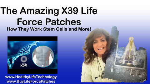 X39 LifeWave Light Frequency Patches Helping Active Stem Cells and More!