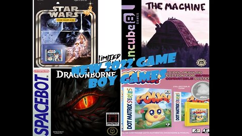 New & Rerelease Physical Game Boy Games in 2022