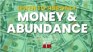 Become Comfortable with Money and Abundance - Subliminal Askfirmations / Affirmations | 10Min