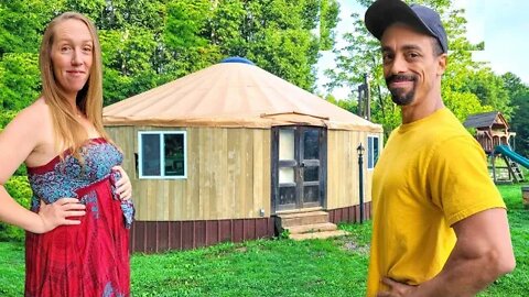 BIG NEWS | WHY I Live IN A YURT with MY PREGNANT WIFE & Kids