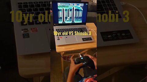 Watch my 10 yr old vs Shinobi 3! #retrogames #retrogaming #retrogame #sega #segagenesis #retro