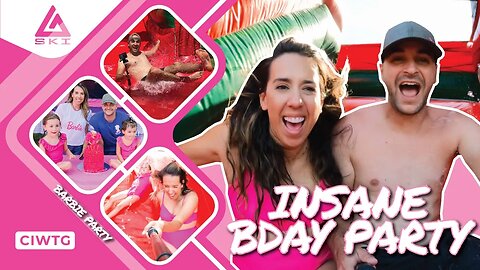 #shorts | BEST BARBIE BIRTHDAY PARTY | INSANE WATERSLIDE TRICK SHOTS | CIWTG