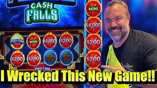 10 Massive Jackpots That Will Have You Hooked On The New Cash Falls Slot Machine! @SlotHopper