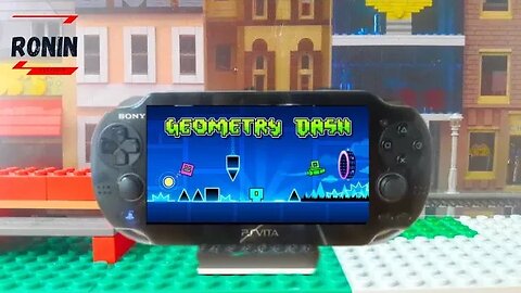 Geometry Dash Gameplay on PS Vita
