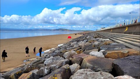 Walking The Longest Beach In Wales - Aberavon Beach, Port Talbot