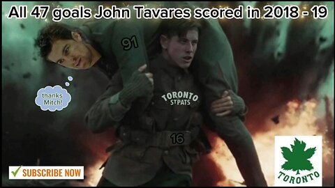 Toronto Maple Leafs John Tavares all 47 goals 2018 - 19 season compilation video