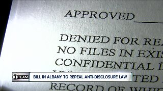 I-Team: Bill in Albany to repeal anti-disclosure law