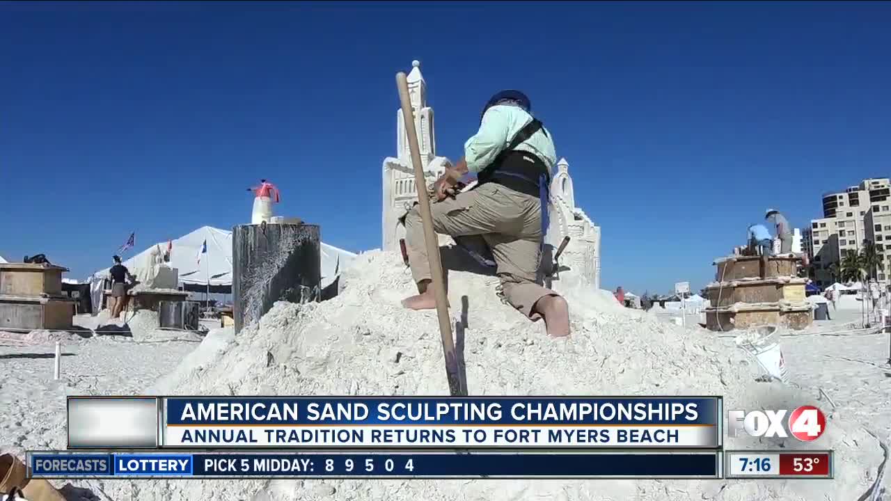 33rd Annual American Sand Sculpting Championship returns to SWFL