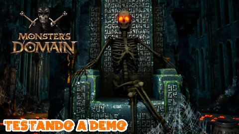 EU SOU O MESTRE DOS MONSTROS E CONTROLO A DUNGEON - MONSTERS DOMAIN