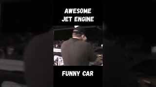 Awesome Jet Engine Funny Car! #shorts