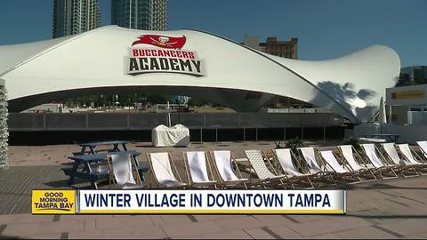 Winter Village at Curtis Hixon Park opens Friday for the holidays