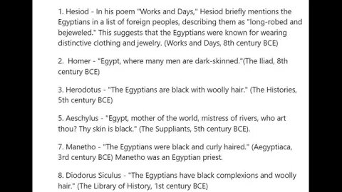 Egyptians- Historical Records Of Eyewitnesses #egyptian #historical #blackhistory