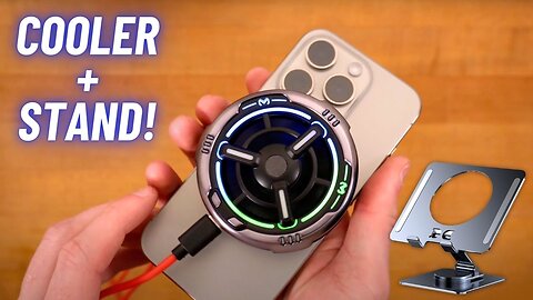 TEESSO iPad Cooling STAND + iPhone/iPad RGB LED Cooler REVIEW!