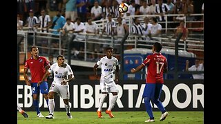 Gol de Oliva - Santos 3 x 1 Nacional - URU - Narração de José Manoel de Barros