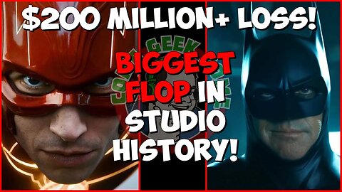 Ezra is BIGGEST flop in MOVIE HISTORY! The Flash has DESTROYED WB!