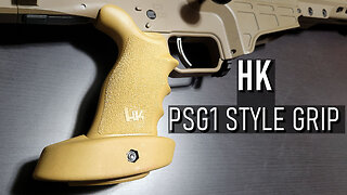 HK PSG1 Style MR Grip Review
