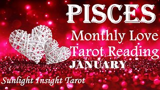 PISCES🥰You're Calling In Your Soulmate But You May Turn Away The Wrong One!🥰January 2023 Love Tarot
