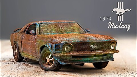 Destroyed 1970 FORD MUSTANG Boss Restoration - Muscle car into Off-Road 4x4