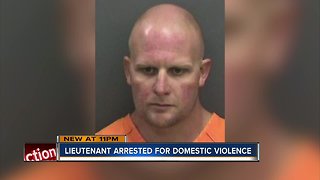 Hillsborough County Fire Rescue Lieutenant arrested for domestic battery by strangulation