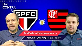 "Cara, se o Flamengo DER UMA PANCADA no São Paulo hoje..." OLHA esse DEBATE ANTES DO JOGÃO!