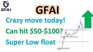 #GFAI 🔥 crazy move today! super low float. Can squeeze more ! $GFAI