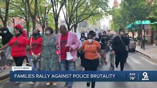 Parents protest police brutality outside Cincinnati City Hall