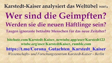 Wer sind die Geimpften? - Karstedt-Kaiser W007a