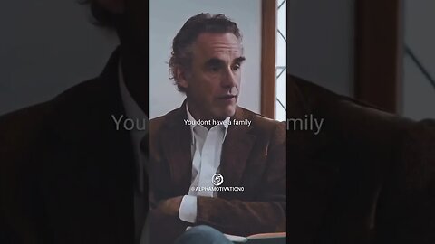 Jordan Peterson on CAREER or FAMILY👌🏾 #motivational