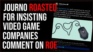 Journalist ROASTED For Asking Video Game Companies About Roe v Wade