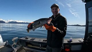 1st fishing trip on the new boat and taking supplies back to the off grid cabin