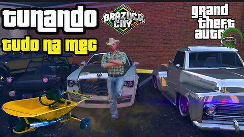 GTA RP | Bazuca City | Bora de PVP | Tunando até carrinho de mão na melhor cidade