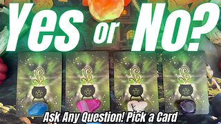 🎃 YES or NO? 🎃 Ask ANY Question & Pick a Card! 🐈‍⬛ #pickacard #tarot #yesorno