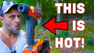 Ridgid Hot Glue Gun and 12Ah Battery