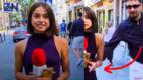 Man Arrested for Inappropriately Touching Reporter During Live Broadcast