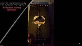 Metal Gear Solid V: Phantom Pain: Collector's Edition (Unboxing)