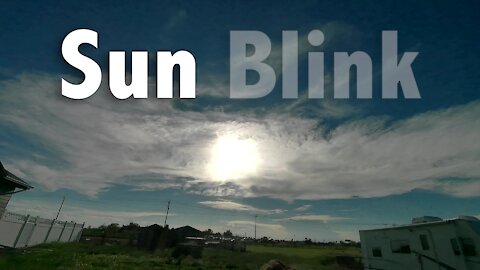 Sun Blink - Colorado Sky Lapse
