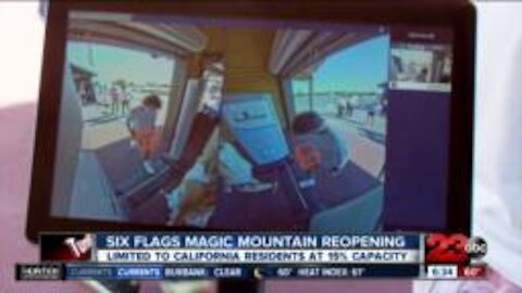 Six Flags set to reopen today with new coronavirus restrictions in place