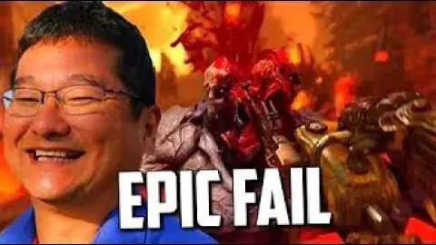 The Journo that Failed Cuphead is Back | Fails DOOM Eternal Hilariously