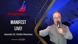 Manifest Live! with Apostle Eddie Maestas 9-18-23